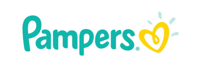 Logo da marca Pampers